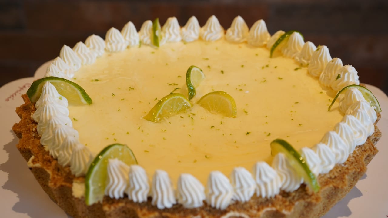 Pie de limón helado Capriccio